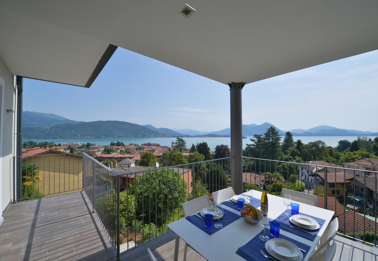 Ferienwohnung in Baveno - The View-Sky: design apt. with terrace lake view