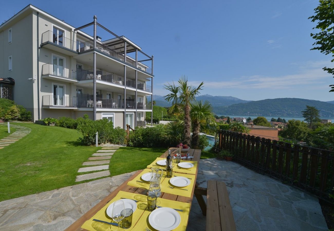 Apartment in Baveno - The View-Garden: design lake view apt. with porch